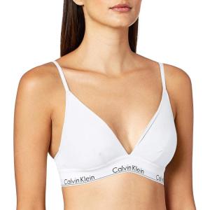 imageCalvin Klein Womens Modern Cotton Unlined Triangle BraletteWhite