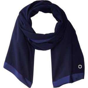imageCalvin Klein womens Satin Border Chiffon ScarfNavy