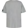 imageCalvin Klein Boys Short Sleeve Fashion Graphic Crew Neck TShirt Comfortable Relaxed FitTonal Block Quarry
