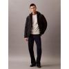 imageCalvin Klein Mens Smooth Cotton Monogram Logo SweaterChalk