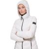 imageCalvin Klein Womens Chevron Quilting Casual Lightweight JacketQuilted SmokeSilver