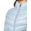 imageCalvin Klein Womens Classic Hooded Zip Front Puffer CoatChambray