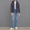 imageCalvin Klein Womens Classic Hooded Zip Front Puffer CoatLightweight Classic Blue