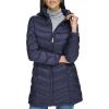 imageCalvin Klein Womens Everyday Hooded Zip Front Puffer Long Sleeve CoatClassic Blue