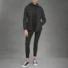 imageCalvin Klein Womens Everyday Hooded Zip Front Puffer Long Sleeve CoatLightweight Hooded Ebony