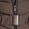 imageCalvin Klein Womens Everyday Hooded Zip Front Puffer Long Sleeve CoatMulch