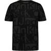 Blocky Print Blackened Pearl