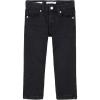 imageCalvin Klein Boys Slim Fit Straight Leg Stretch Denim Jeans 5Pocket Style Zipper Fly ampamp Button ClosureBlack