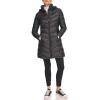 imageCalvin Klein Womens Everyday Hooded Zip Front Puffer Long Sleeve CoatLightweight Black