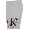 imageCalvin Klein Boys Pullon Fleece Jogger Shorts Drawstring ClosureGrey Heather Splatter Fc05