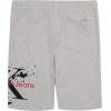 imageCalvin Klein Boys Pullon Fleece Jogger Shorts Drawstring ClosureGrey Heather Splatter Fc05