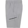 imageCalvin Klein Boys Pullon Tech Cargo Shorts Drawstring ClosureSilver Grey