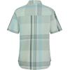 imageCalvin Klein Boys Short Sleeve Woven ButtonDown ShirtLt Green Exploded Plaid