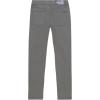 imageCalvin Klein Boys Slim Fit Straight Leg Stretch Twill Pants 5Pocket Style Zipper Fly ampamp Button ClosureGranite Grey