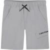 imageCalvin Klein Boys Pullon Tech Cargo Shorts Drawstring ClosureSilver Grey