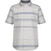 imageCalvin Klein Boys Short Sleeve Woven ButtonDown ShirtCool White Ck Stripe