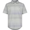 imageCalvin Klein Boys Short Sleeve Woven ButtonDown ShirtElemental Stripe Light Sage
