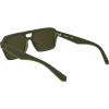 imageCALVIN KLEIN JEANS Mens CKJ25603S Rectangular Sunglasses Matte Khaki One Size