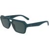 imageCALVIN KLEIN JEANS Mens CKJ25603S Rectangular Sunglasses Matte Petrol One Size