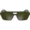 imageCALVIN KLEIN JEANS Mens CKJ25603S Rectangular Sunglasses Matte Khaki One Size