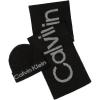 imageCalvin Klein mens Mens Cuff Hat and Scarf Gift SetBlack