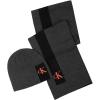imageCalvin Klein mens Mens Cuff Hat and Scarf Gift SetGunmetal Heather