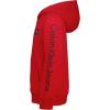 imageCalvin Klein Boys Long Sleeve Full Zip Fleece HoodieCkj Racing Red
