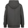 imageCalvin Klein Boys Long Sleeve Full Zip Fleece HoodieImpact Charcoal Heather