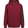 imageCalvin Klein Boys Long Sleeve Full Zip Fleece HoodieImpact Cabernet