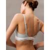 imageCalvin Klein Womens Modern Cotton Lightly Lined Triangle Wireless BraletteSterling Blue