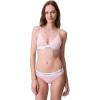 imageCalvin Klein Womens Modern Cotton Lightly Lined Triangle Wireless BraletteBuff Pink