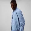 imageCalvin Klein Mens Matte Logo Zip Bomber Jacket Faded Denim