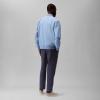 imageCalvin Klein Mens Matte Logo Zip Bomber Jacket Faded Denim