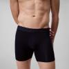 imageCalvin Klein Mens Ultra Soft Modern Modal Boxer BriefBlack  Shoreline  Grey Heather