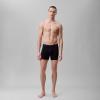 imageCalvin Klein Mens Ultra Soft Modern Modal Boxer BriefBlack  Shoreline  Grey Heather