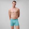 imageCalvin Klein Mens Ultra Soft Modern Modal Boxer BriefGrey Heather  Chalk  Saltwater Aqua