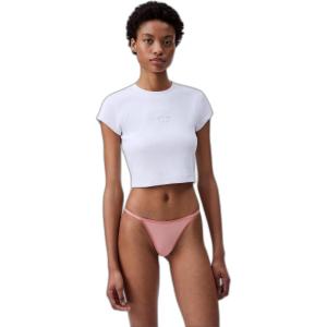 imageCalvin Klein Womens Ideal Micro Low Rise String ThongLuminous Peach