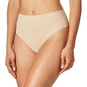 imageCalvin Klein Womens Invisibles HighWaist Thong PantyBare