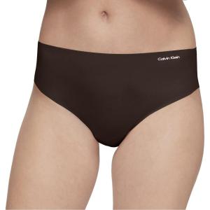 imageCalvin Klein Womens Invisibles HighWaist Thong PantyWoodland