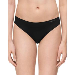 imageCalvin Klein Womens Invisibles Thong PantyBlack