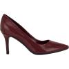 imageCalvin Klein Womens Gayle PumpDark Red Snake 606