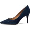 Navy Suede