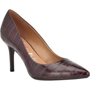 imageCalvin Klein Womens Gayle PumpBordo Croco 604