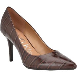 imageCalvin Klein Womens Gayle PumpBrown Croco 201