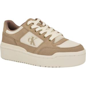 imageCalvin Klein Womens Alondra SneakerLight Natural Multi 111