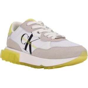 imageCalvin Klein Womens Magalee SneakerLight GreyYellow 051