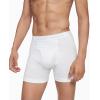 imageCalvin Klein Mens Cotton Classics 3Pack Boxer BriefBlack  Grey Heather  White