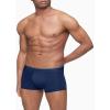 imageCalvin Klein Mens Micro Stretch 3pack Low Rise TrunkNew Navy  Artesian Blue  Blue Paradise