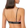 imageCalvin Klein Womens 1996 Cotton Unlined BraletteWarped Checkerpink Lavender