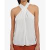 imageCalvin Klein Womens Pleat Neck Sleeveless CamiCream